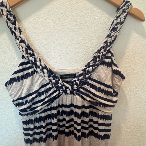 Design History Navy and White Striped Maxi Dress - Picture 2 of 4